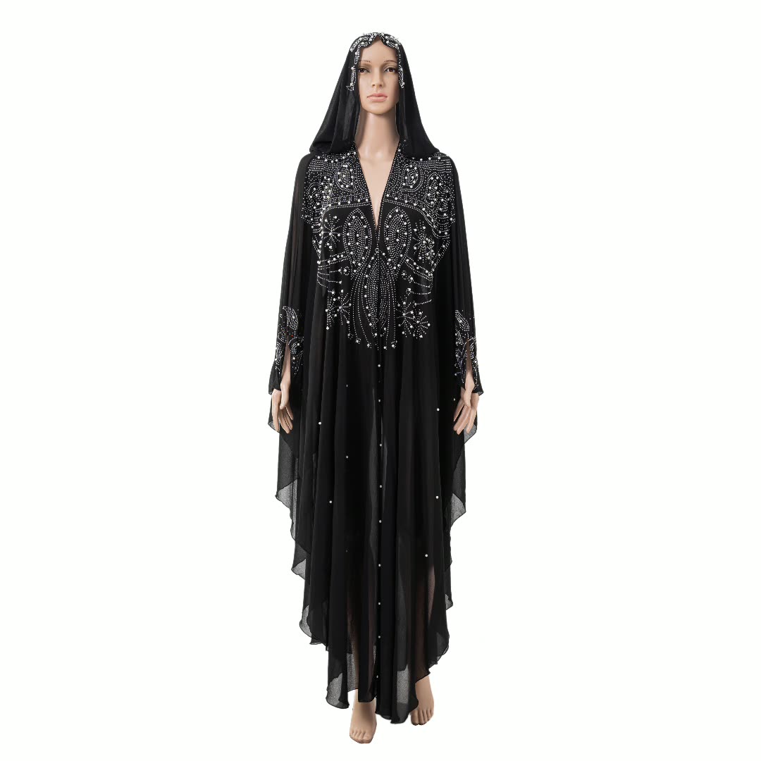  Islamic Clothing Thobe Jilbab Kaftan Caftan 2022 Dubai Dubai Burka Turkish Jalabiya Jalabiya Muslim Prayer Women Maxi Dress Abaya