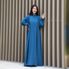  Jalabiya Thobe Caftan Turkish Burka Jilbab Dubai Muslim Dubai Islamic Clothing Kaftan 2022 Jalabiya Prayer Women Maxi Dress Abaya