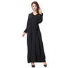  Embroidery Fabric Muslim Dress Dresses Kaftan Islamic Clothing Collection Baju Fashion Shop Borka Modest Muslimah Women Kurta Abaya