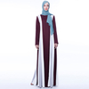 Turkey Ramadan New Fashion Stitching Long Skirt AliExpress Plus Size Loose Dress in Stock
