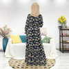Long Sleeves Arabic Islam New Modest Maxi Dresses Elegant Fashion Fancy Muslim Abaya