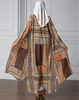 Muslim Arab Fashion Robe Hui Long Coat Loose Large Size Paris Bead Retro Long Sleeve