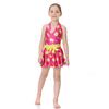  2021 Islamic Clothing Full Cover Girl Swimwear Modest Sportswear Kids 3 Pieces Fabric Muslim Fashion Swimwear Swimsuit Burkini