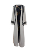 Muslim Abaya Arab Turkey Hot Sale Spot Fashion Cardigan Printed Robe Long Skirt