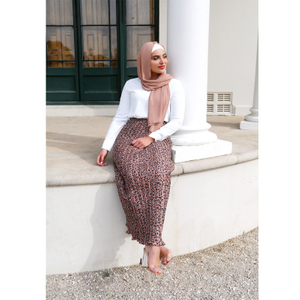 Muslim Dubai Wholesale Middle East Modest Lady Fashion New Design Dress Skirt