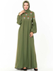 Vetements Women Cotton Turkish Borka Femme Islamic Clothing Hijabi Burqa Muslim Dresses Fabric Fashion Kaftan Modest Turkish Musulmane Burka Dubai Maxi Dress Abaya