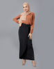 Wholesale Dubai Fashion New Design Modest Lady Muslim Middle East Sheath Dress Skirt