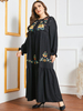  Dubai Muslim Dresses Women Vetements Kaftan Fashion Turkish Borka Burqa Cotton Turkish Fabric Burka Modest Femme Musulmane Hijabi Islamic Clothing Maxi Dress Abaya
