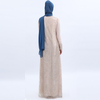 Ramadan Cross-border Dubai Dress Bronzing Mesh Muslim Women's Long Skirt Breathable Summer A-line Skirt on Behalf of Hair