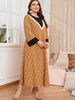  Muslim Thobe Jalabiya Arabic Kimono 2022 Modest Caftan Jilbab Islamic Clothing Prayer Dubai Kaftan Women Modern Burka Maxi Dress Abaya