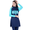 Plus Size Women's Islamic Muslim Modest Wholesale Lady Fashion Swimwear Burkini