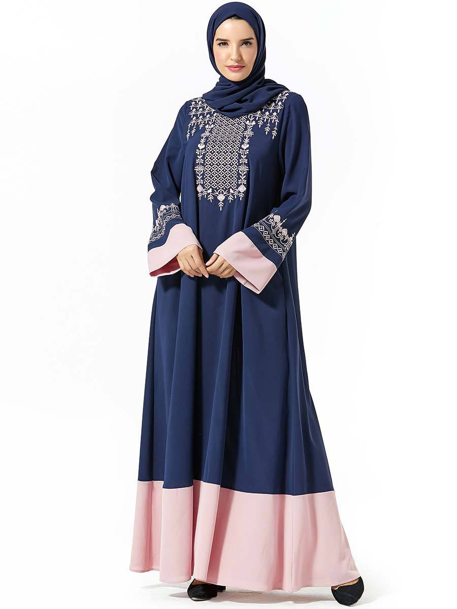  Modest Burka Women Burqa Muslim Jilbab Modern Kaftan Jalabiya Prayer Arabic Islamic Clothing Dubai Thobe 2022 Maxi Dress Abaya