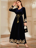  Burka Thobe Women Dubai 2022 Modern Jalabiya Arabic Kaftan Jilbab Burqa Modest Plus Size Prayer Islamic Clothing Muslim Maxi Dress Abaya
