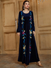  Dubai Burka Kaftan Jilbab Arabic Women Plus Size Jalabiya 2022 Thobe Muslim Islamic Clothing Prayer Modern Modest Burqa Maxi Dress Abaya