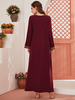  Plus Size Prayer 2022 Jilbab Arabic Burka Muslim Islamic Clothing Thobe Modest Dubai Women Modern Jalabiya Burqa Kaftan Maxi Dress Abaya