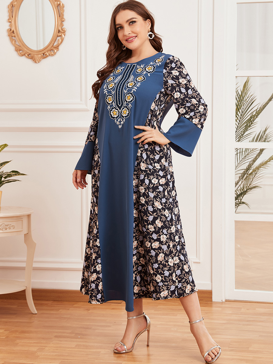  Kaftan Lady Dubai Islamic Clothing Modern Women Burka Arabic Jalabiya Jilbab Modest Burqa Thobe Fashion Plus Size Muslim 2022 Maxi Dress Abaya