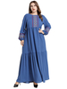  Islamic Clothing Modern Fashion Burqa Modest 2022 Muslim Jalabiya Arabic Kaftan Burka Lady Women Plus Size Dubai Jilbab Thobe Maxi Dress Abaya