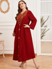  Arabic Islamic Clothing Thobe Muslim Jilbab Plus Size 2022 Modest Burka Women Burqa Lady Dubai Jalabiya Kaftan Modern Maxi Dress Abaya