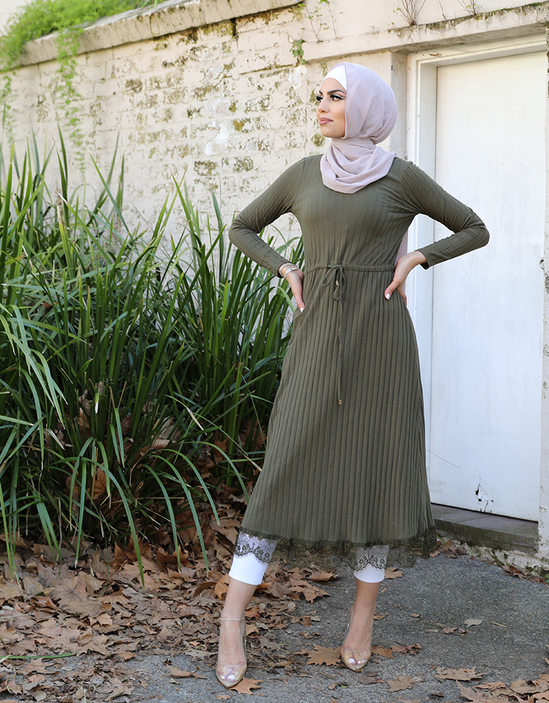 Muslim Casual Middle East Wholesale Islamic Design Women New Dubai Robe Abaya