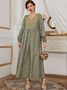  kaftan modern printing thobe fashion modest arabic burqa plus size cotton burka islamic clothing jalabiya jilbab dubai women 2022 muslim maxi dress abaya