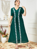  Modern Burka 2022 Printing Thobe Muslim Women Cotton Dubai Fashion Islamic Clothing Jilbab Burqa Kaftan Modest Arabic Plus Size Jalabiya Maxi Dress Abaya
