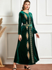  Jilbab Plus Size Jalabiya Modern Arabic Thobe Burka Fashion Islamic Clothing Kaftan Burqa Printing Modest Muslim Cotton 2022 Women Dubai Maxi Dress Abaya