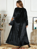  Arabic Printing Islamic Clothing Thobe Dubai Women Fashion Cotton Burka Plus Size Muslim Jilbab Jalabiya Modern 2022 Burqa Kaftan Modest Maxi Dress Abaya