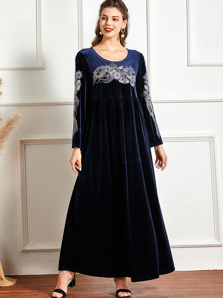  Jilbab Cotton Kaftan Modest Women Burka 2022 Jalabiya Fashion Muslim Arabic Modern Thobe Printing Burqa Dubai Islamic Clothing Plus Size Maxi Dress Abaya