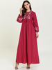  Dubai Women Hijabi Burka Modest Femme Islamic Clothing Kaftan Vetements Turkish Muslim Dresses Kaftan Musulmane Borka Burqa Turkish Maxi Dress Abaya