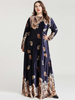  Dubai Women Borka Muslim Dresses Musulmane Turkish Kaftan Islamic Clothing Femme Turkish Modest Hijabi Burqa Vetements Kaftan Burka Maxi Dress Abaya