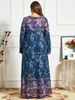  Vetement Femme Women Turkish Borka Dubai Embroidery Modest Robe Femme Musulman Prayer Clothes Vêtements Islamic Clothing Kebaya Maleisie Maxi Dress Abaya