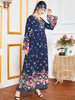  Vêtements Modest Turkish Kebaya Maleisie Prayer Clothes Dubai Robe Femme Musulman Vetement Femme Embroidery Islamic Clothing Borka Women Maxi Dress Abaya