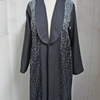 2022 Black Foreign Trade Muslim Arabian Sequins Polka-dot Elegant Southeast Asian Women's Clothing
