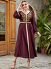  Hijabi Burqa Vetements Arabic Islamic Clothing Burka 2022 Women Modest Kaftan Musulmane Plus Size Modern Dubai Femme Fashion Turkish Muslim Maxi Dress Abaya