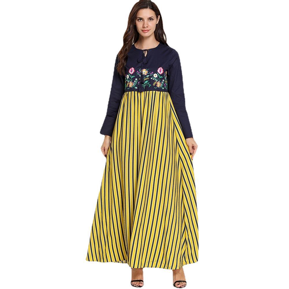 Women Modern Dubai Modest 2022 Femme Burqa Hijabi Burka Plus Size Islamic Clothing Muslim Arabic Fashion Kaftan Turkish Vetements Musulmane Maxi Dress Abaya
