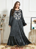  2022 Muslim Modest Arabic Turkish Kaftan Dubai Burka Hijabi Fashion Musulmane Women Modern Burqa Vetements Plus Size Islamic Clothing Femme Maxi Dress Abaya