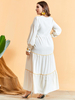  Borka Modest Prayer Clothes Vetement Femme Women Kebaya Maleisie Robe Femme Musulman Dubai Vêtements Embroidery Turkish Islamic Clothing Maxi Dress Abaya