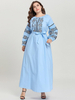  Vêtements Islamic Clothing Prayer Clothes Robe Femme Musulman Embroidery Kebaya Maleisie Turkish Vetement Femme Borka Modest Dubai Women Maxi Dress Abaya
