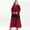  Dubai Vetement Femme Prayer Clothes Borka Robe Femme Musulman Women Turkish Vêtements Embroidery Modest Islamic Clothing Kebaya Maleisie Maxi Dress Abaya
