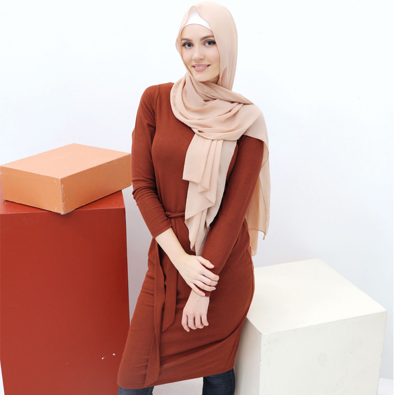 New Design Malaysia Arabic Islamic Robe 2022 Casual Salwar Kameez Women Modern Design Abaya