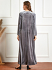  Fashion Arabic Islamic Clothing 2022 Women Dubai Modern Hijabi Burka Modest Musulmane Vetements Muslim Turkish Burqa Femme Kaftan Maxi Dress Abaya
