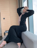Wholesale Modest Fashion Middle East New Design Dubai Muslim Lady Sheath Dress Skirt