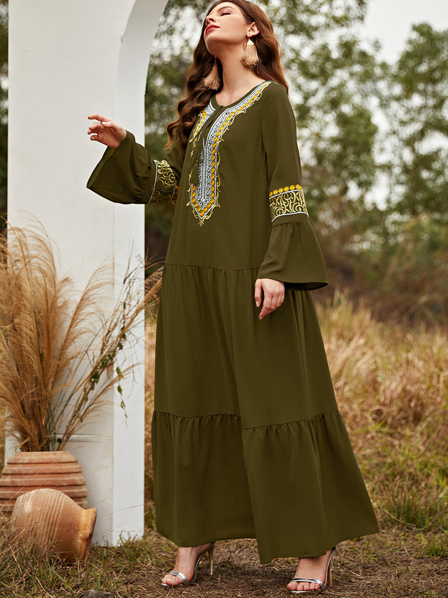  Hijabi Musulmane Turkish Turkish Femme Borka Vetements Burka Cotton Modest Islamic Clothing Fabric Women Muslim Dresses Dubai Burqa Kaftan Fashion Maxi Dress Abaya