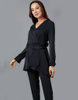 Arabic 2022 Malaysia New Dubai Modest Islamic Design Modern Women Casual Shirt
