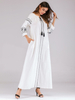  Burka Modest Islamic Clothing Kimono Jalabiya 2022 Turkish Cotton Robe Kaftan Morocco Dubai Muslim Arab Prayer Women Maxi Dress Abaya