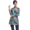 Plus Size Lady Islamic Fashion Modest Muslim Women's Wholesale Swimwear Burkini