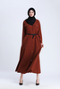  Dubai Modest Robe Kimono Islamic Clothing Turkish Cotton Burka 2022 Kaftan Morocco Jalabiya Arab Muslim Prayer Women Maxi Dress Abaya