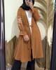  Arab Islamic Clothing 2022 Turkish Modest Jalabiya Robe Dubai Kimono Kaftan Burka Morocco Muslim Fashion Women Maxi Dress Open Abaya