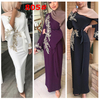  Islamic Clothing Bat Sleeve Dubai Kimono Robe Muslim Arab Kaftan Turkish Jalabiya Morocco Caftan 2022 Burka Modest Prayer Women Maxi Dress Abaya