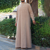 OEM ODM Men's Polyester Thobe Plus Size Islamic Abaya for Adults for Dubai